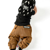Rebel Cargo Pant in Dark Khaki - Rebel Bro