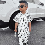 Pit Crew Romper in Bowie - Rebel Bro