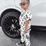 Pit Crew Romper in Bowie - Rebel Bro