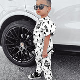 Pit Crew Romper in Bowie - Rebel Bro
