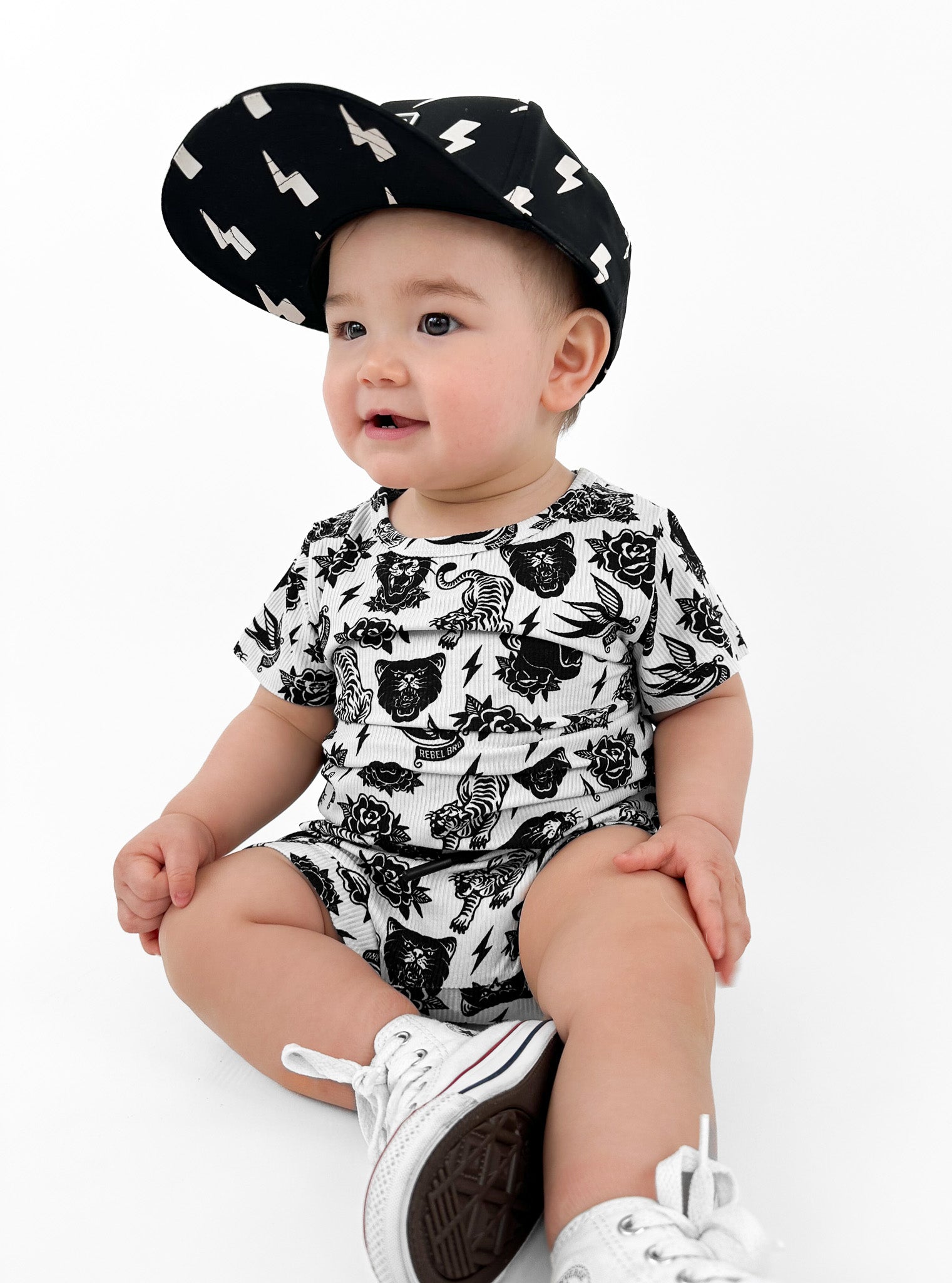 Bummie Two Piece Set in Born to be Wild - Rebel Bro
