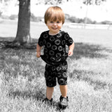Biker Two Piece Set in Cobain