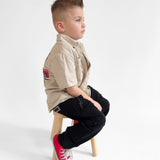 The Basic Rebel Jogger in Black - Rebel Bro