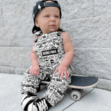 Overalls in Urban Drip
