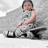 Overalls in Urban Drip