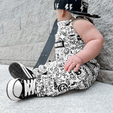 Overalls in Urban Drip