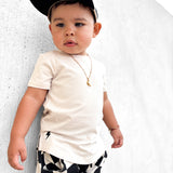 Everyday Bamboo Tee in Greige - Rebel Bro