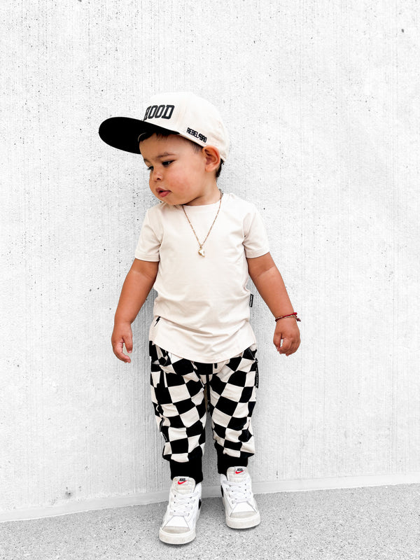 Everyday Bamboo Tee in Greige - Rebel Bro
