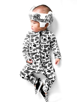 Image of Bamboo Zippy Sleeper in Live Fast