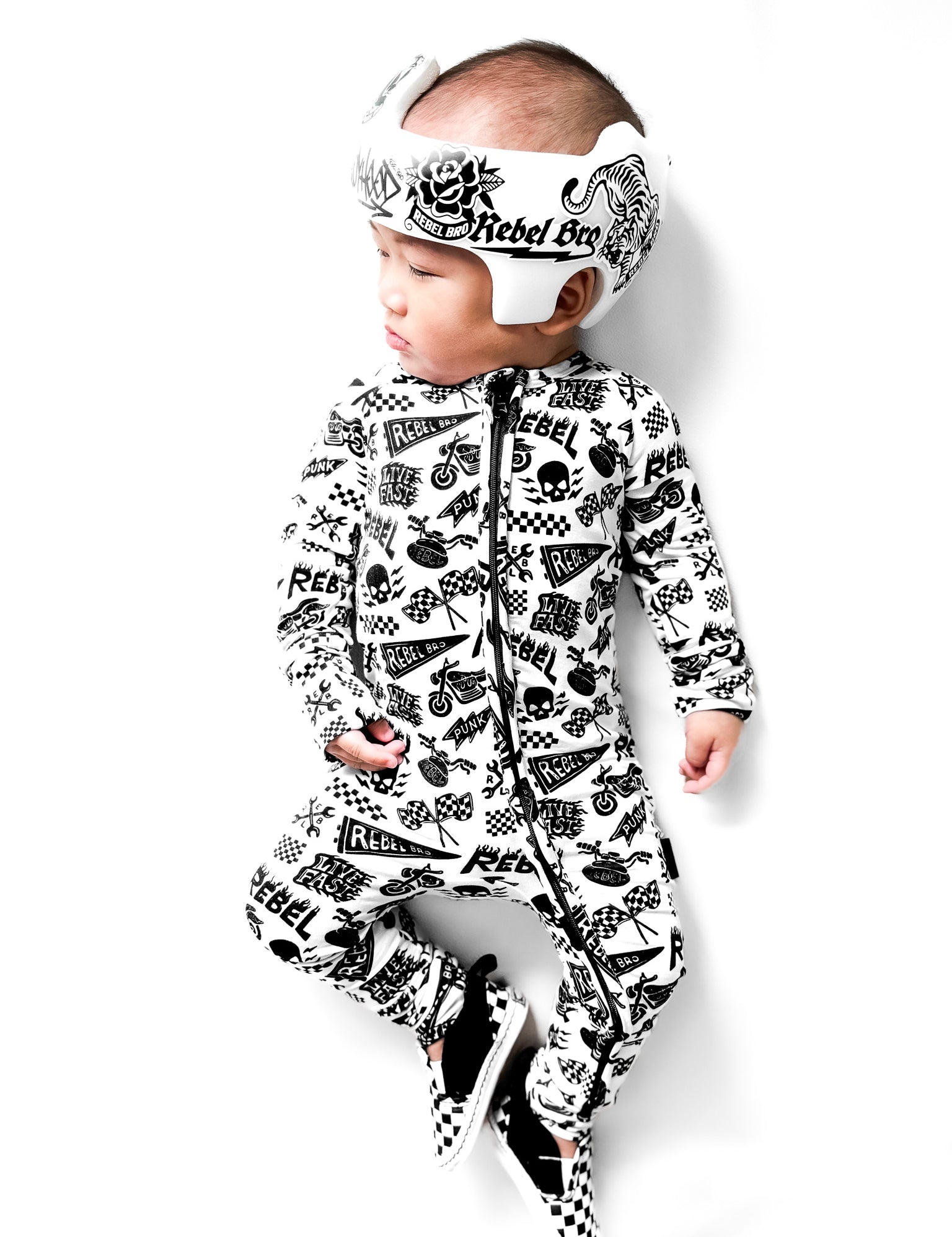 Rebel Bro Traditional-Style Tattoo Rose Sticker - Rebel Bro