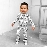 Bamboo Zippy Sleeper in Mad Love For My Mama