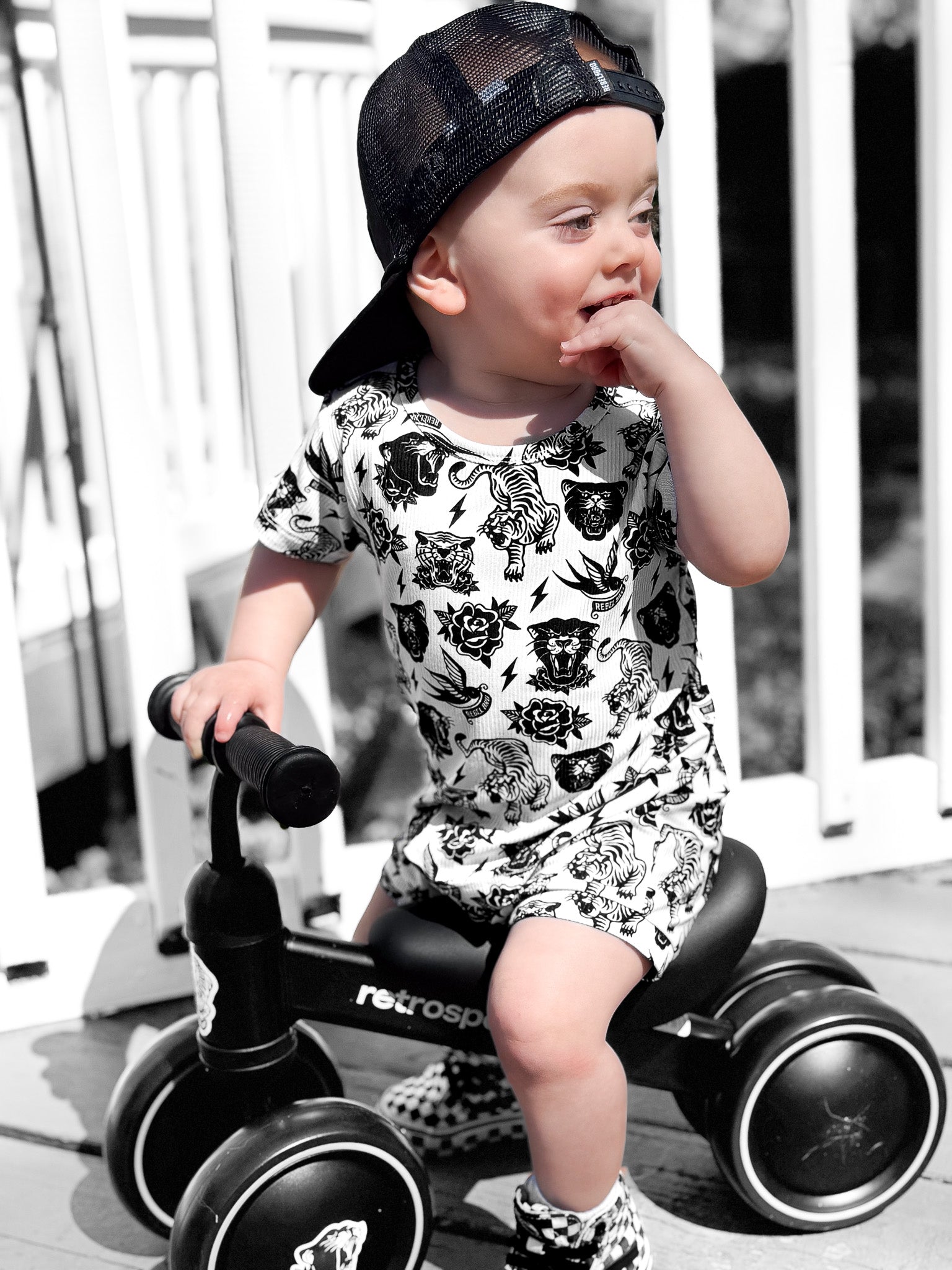 Bummie Two Piece Set in Born to be Wild - Rebel Bro