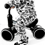 Bamboo Zippy Sleeper in Live Fast - Rebel Bro