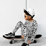 Bamboo Two Piece Set in Live Fast - Rebel Bro