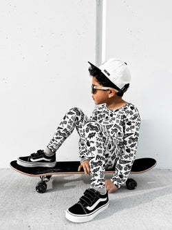 Image of Bamboo Two Piece Set in Live Fast