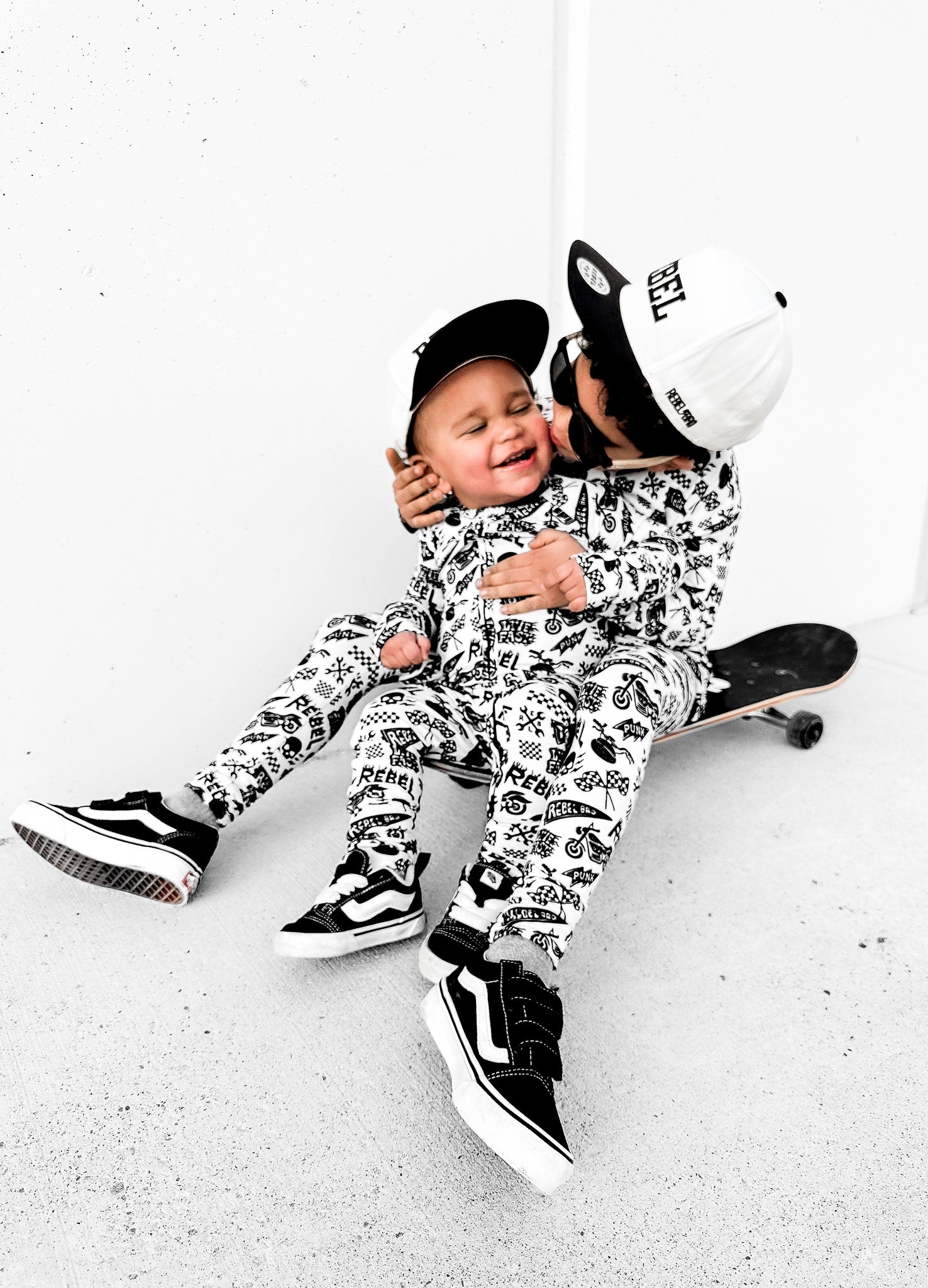 Bamboo Two Piece Set in Live Fast - Rebel Bro