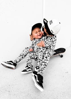 Image of Bamboo Two Piece Set in Live Fast