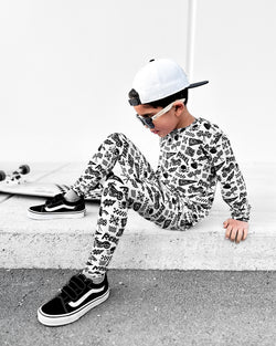 Image of Bamboo Two Piece Set in Live Fast