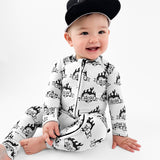 Bamboo Zippy Sleeper in Mad Love For My Mama