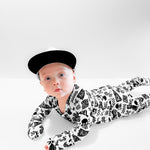 Bamboo Zippy Sleeper in Live Fast - Rebel Bro