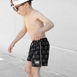 Hybrid Swim Trunks in Thunderstruck - Rebel Bro