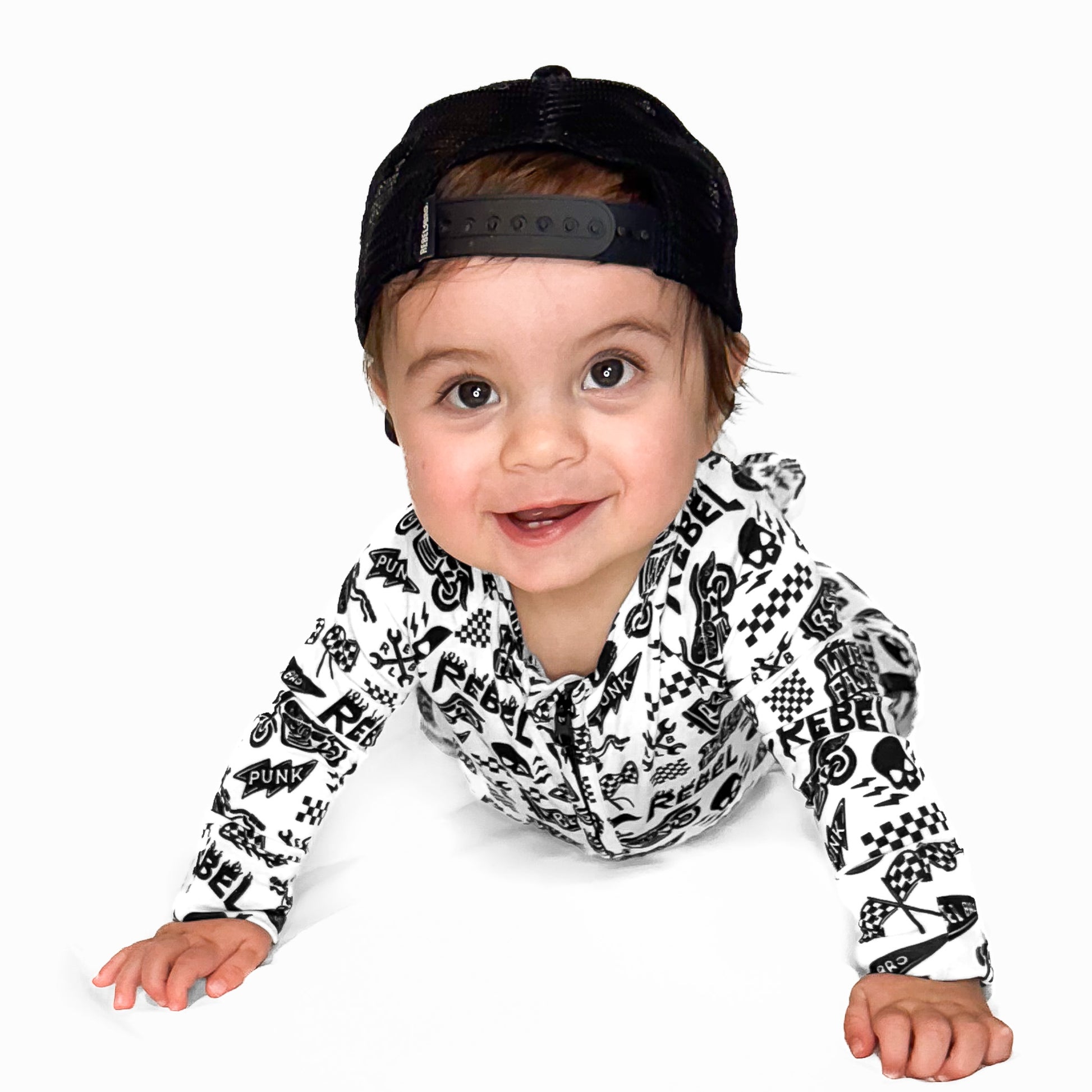 Bamboo Zippy Sleeper in Live Fast