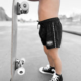 Hybrid Swim Trunks in Midnight Tide - Rebel Bro