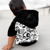 Short Sleeve Hoodie in Warped Tour