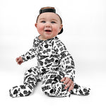 Bamboo Zippy Sleeper in Live Fast - Rebel Bro