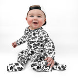 Bamboo Zippy Sleeper in Live Fast - Rebel Bro