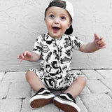 Bamboo Zippy Shortie in Warped Tour - Rebel Bro