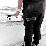 Hooded Rebel Short Sleeve Romper in Black - Rebel Bro