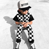 Hooded Rebel Short Sleeve Romper in Venice - Rebel Bro