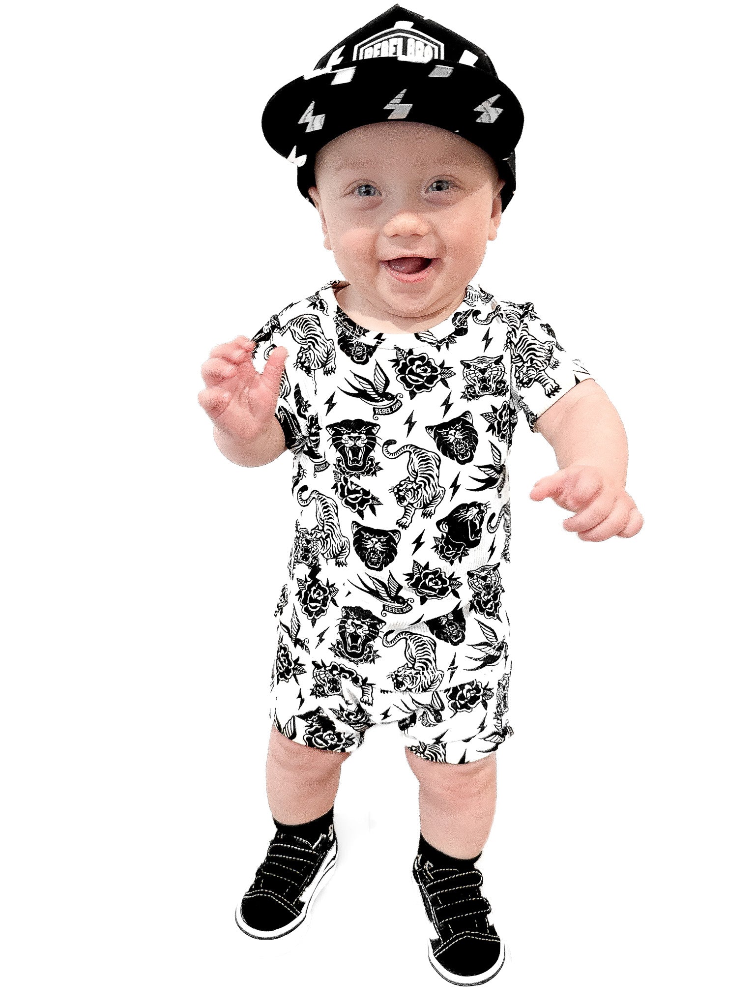 Bummie Two Piece Set in Born to be Wild - Rebel Bro