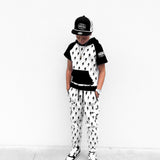 Short Sleeve Hoodie in Bowie
