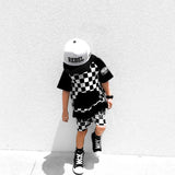 Short Sleeve Hoodie in Venice