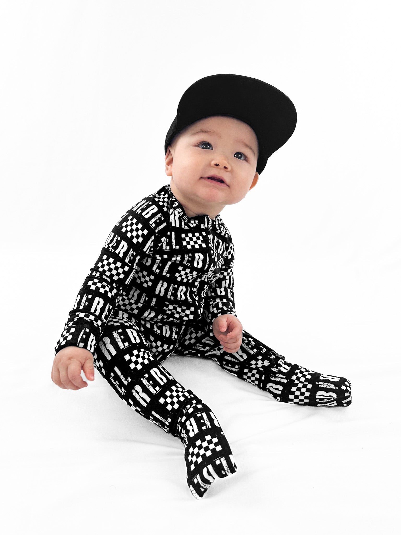 Bamboo Zippy Sleeper in Rebel Racer