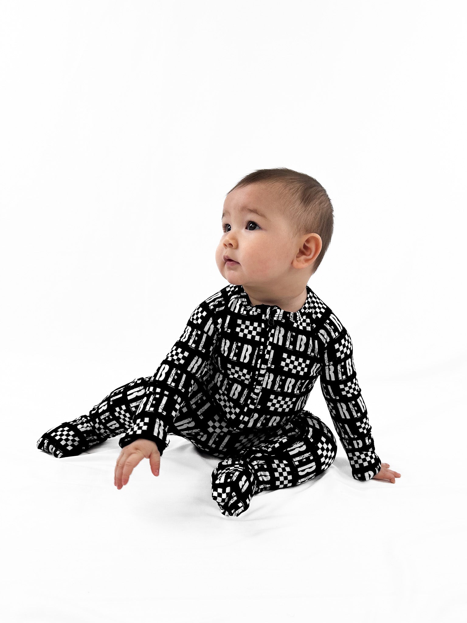 Bamboo Zippy Sleeper in Rebel Racer