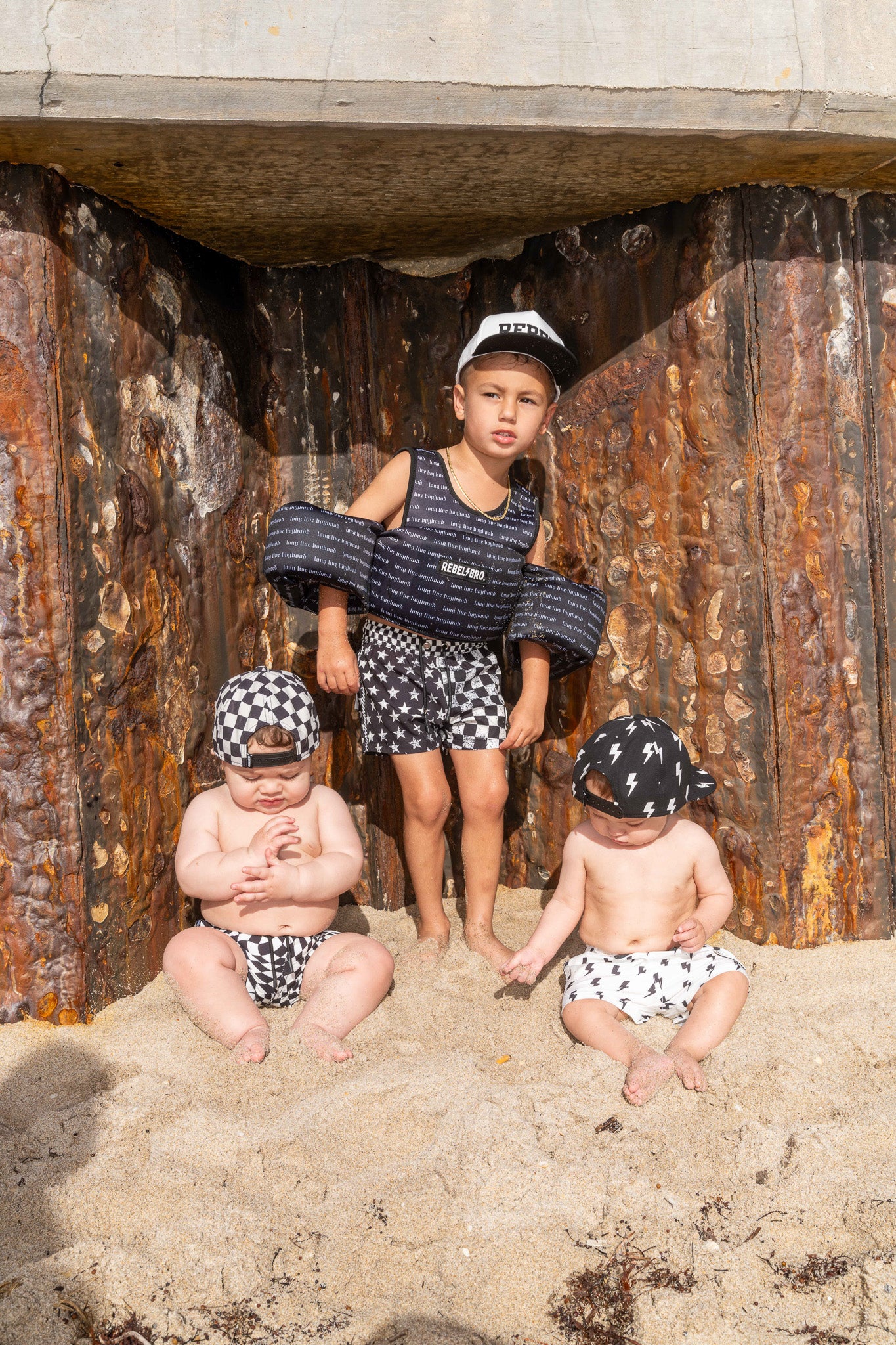 Neoprene Kids Arm Float in Long Live Boyhood