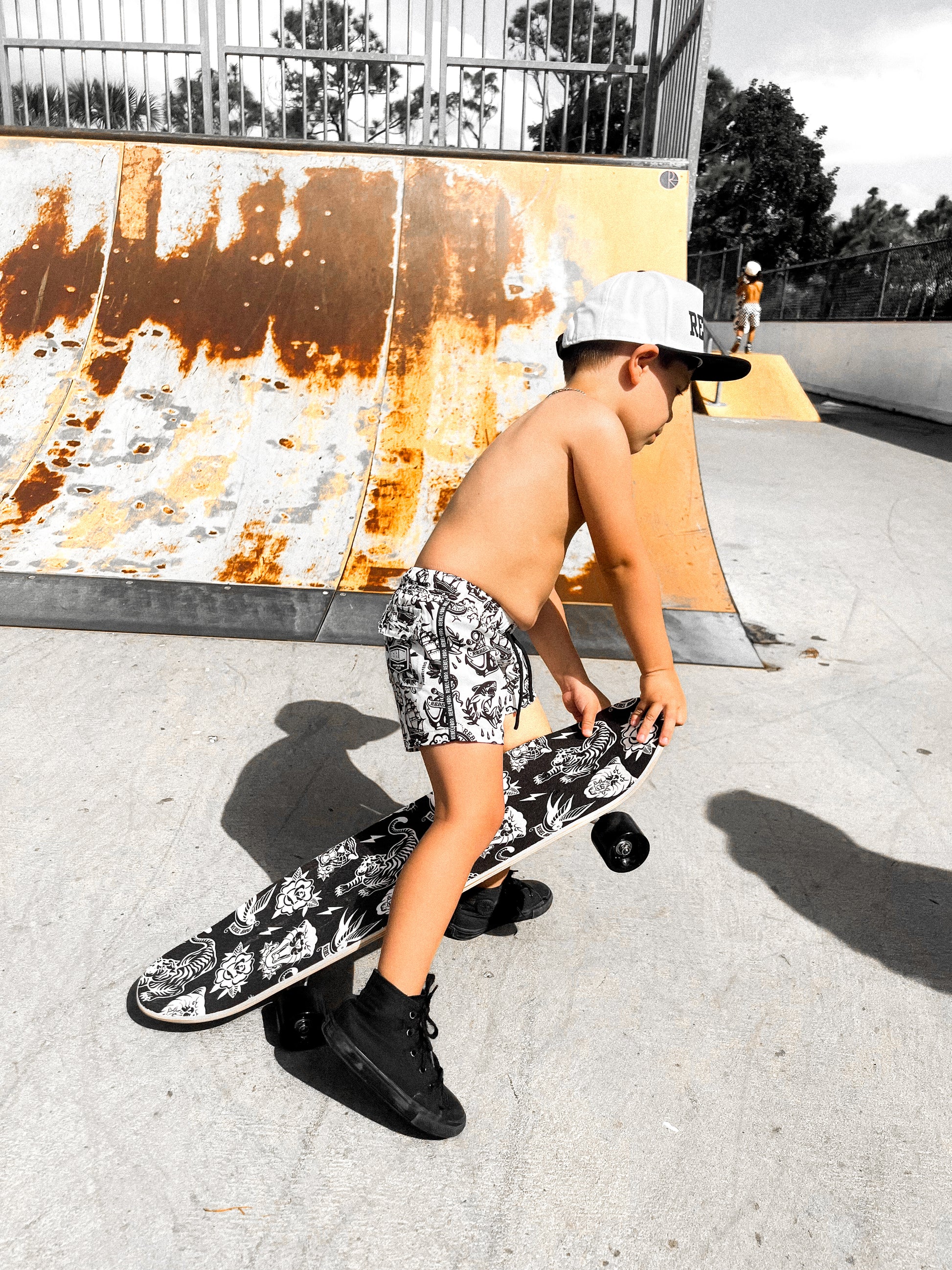 Hybrid Swim Trunks in Sink or Swim