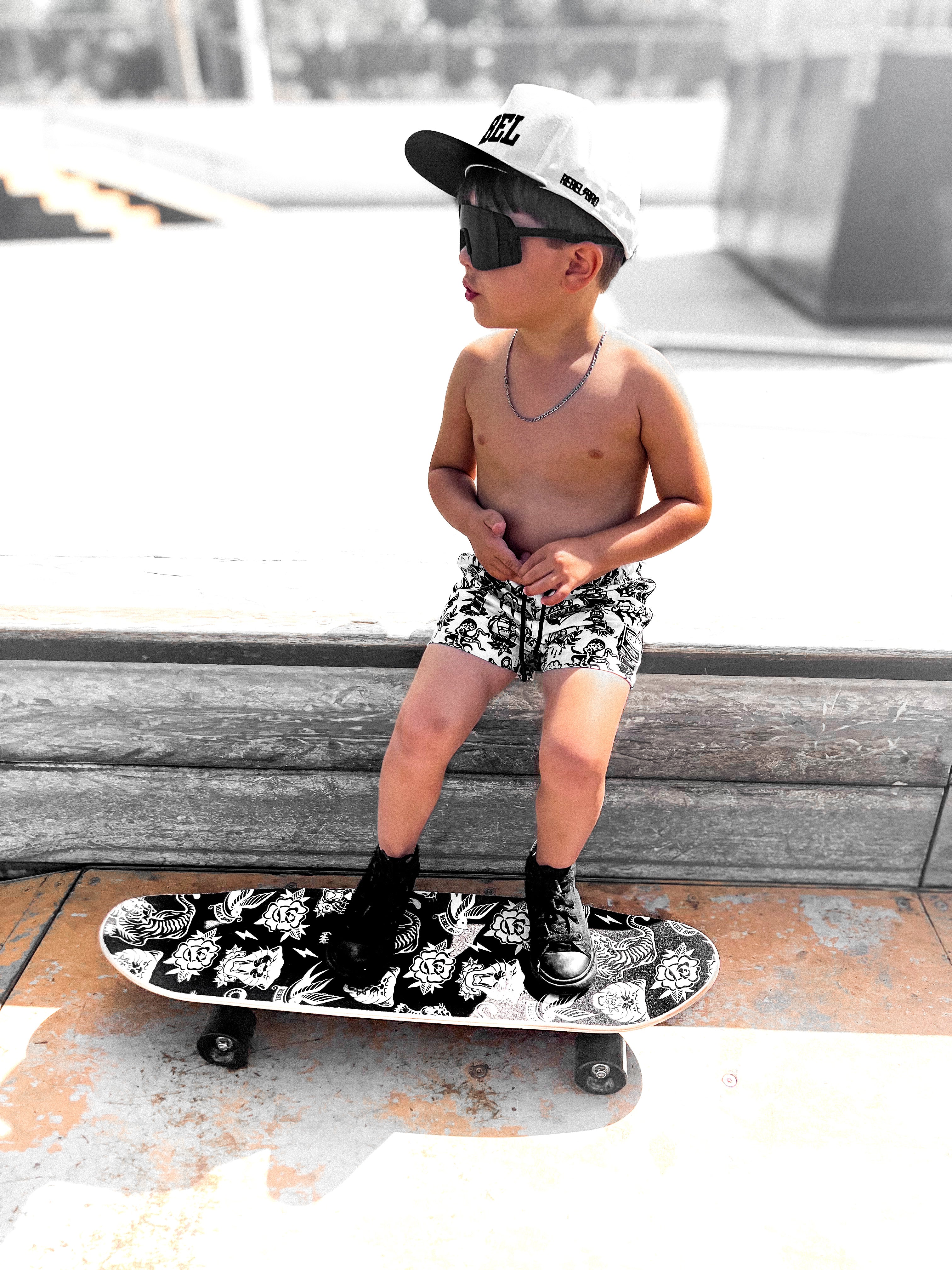 Hybrid Swim Trunks in Sink or Swim - Rebel Bro
