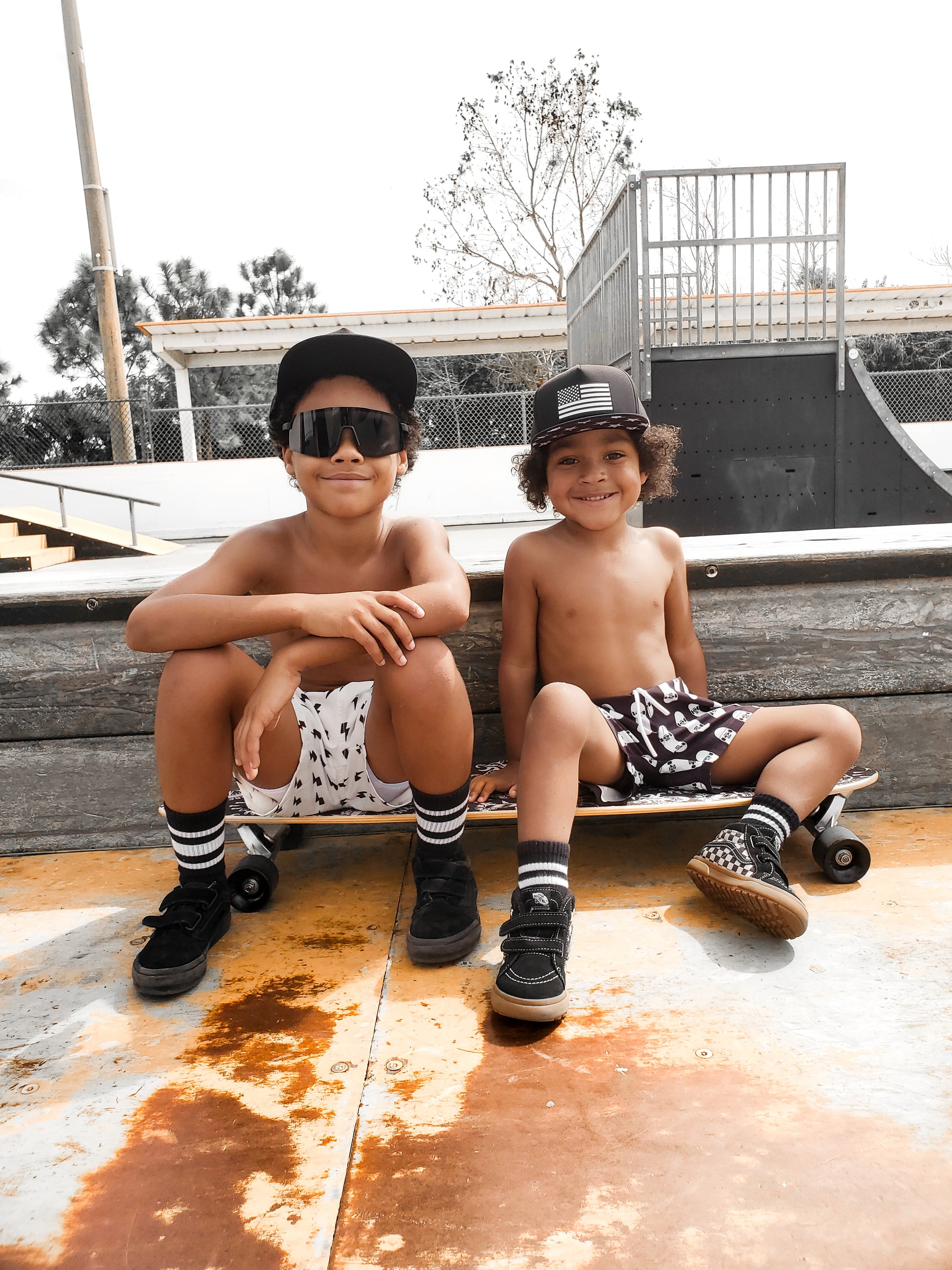 Hybrid Swim Trunks in Thrasher