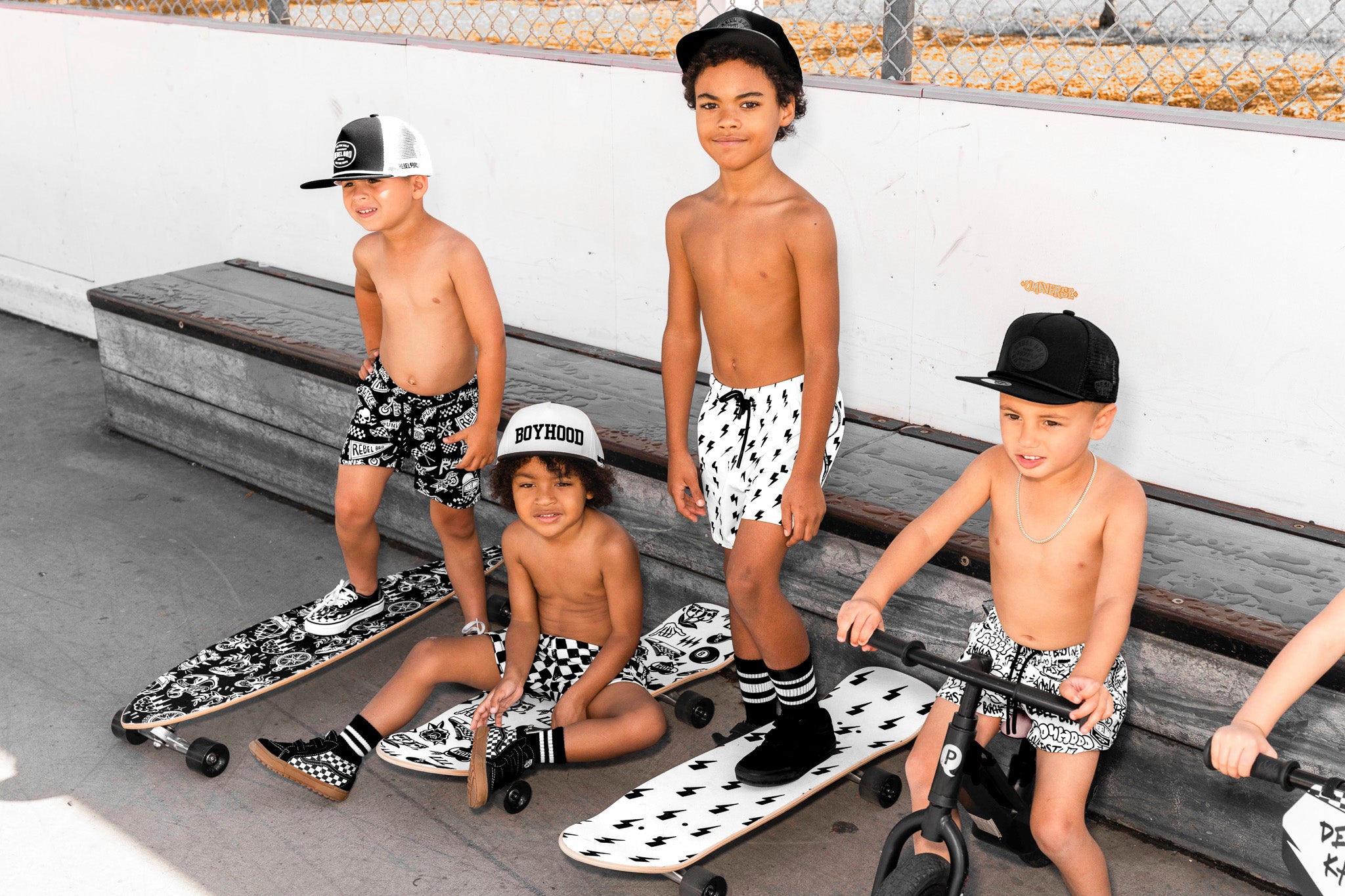 Hybrid Swim Trunks in Bowie - Rebel Bro