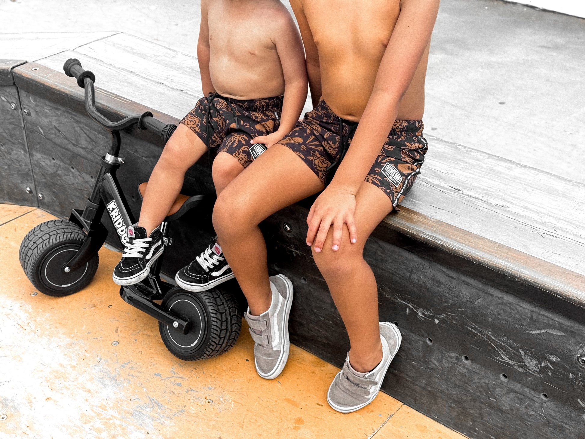 Hybrid Swim Trunks in Rebels In Paradise [Sahara Edition]
