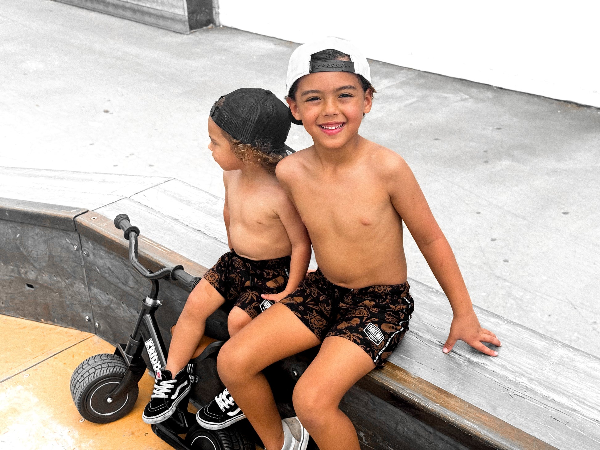 Hybrid Swim Trunks in Rebels In Paradise [Sahara Edition]