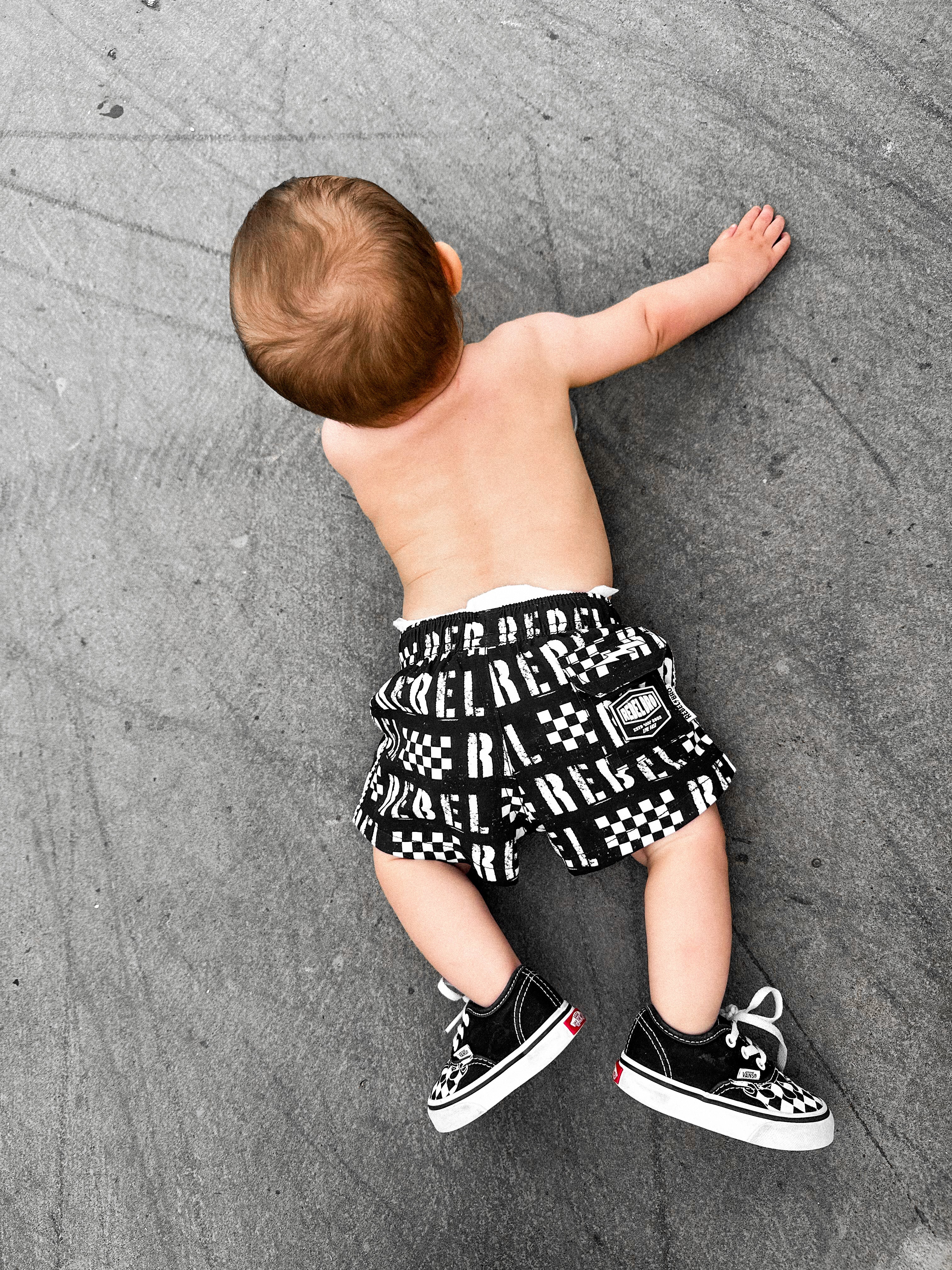 Hybrid Swim Trunks in Rebel Racer - Rebel Bro