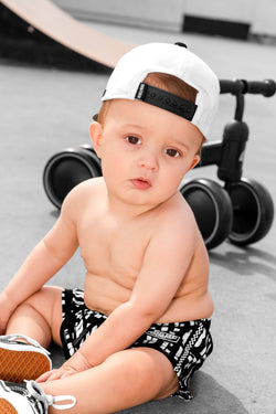Image of Hybrid Swim Trunks in Rebel Racer - Rebel Bro