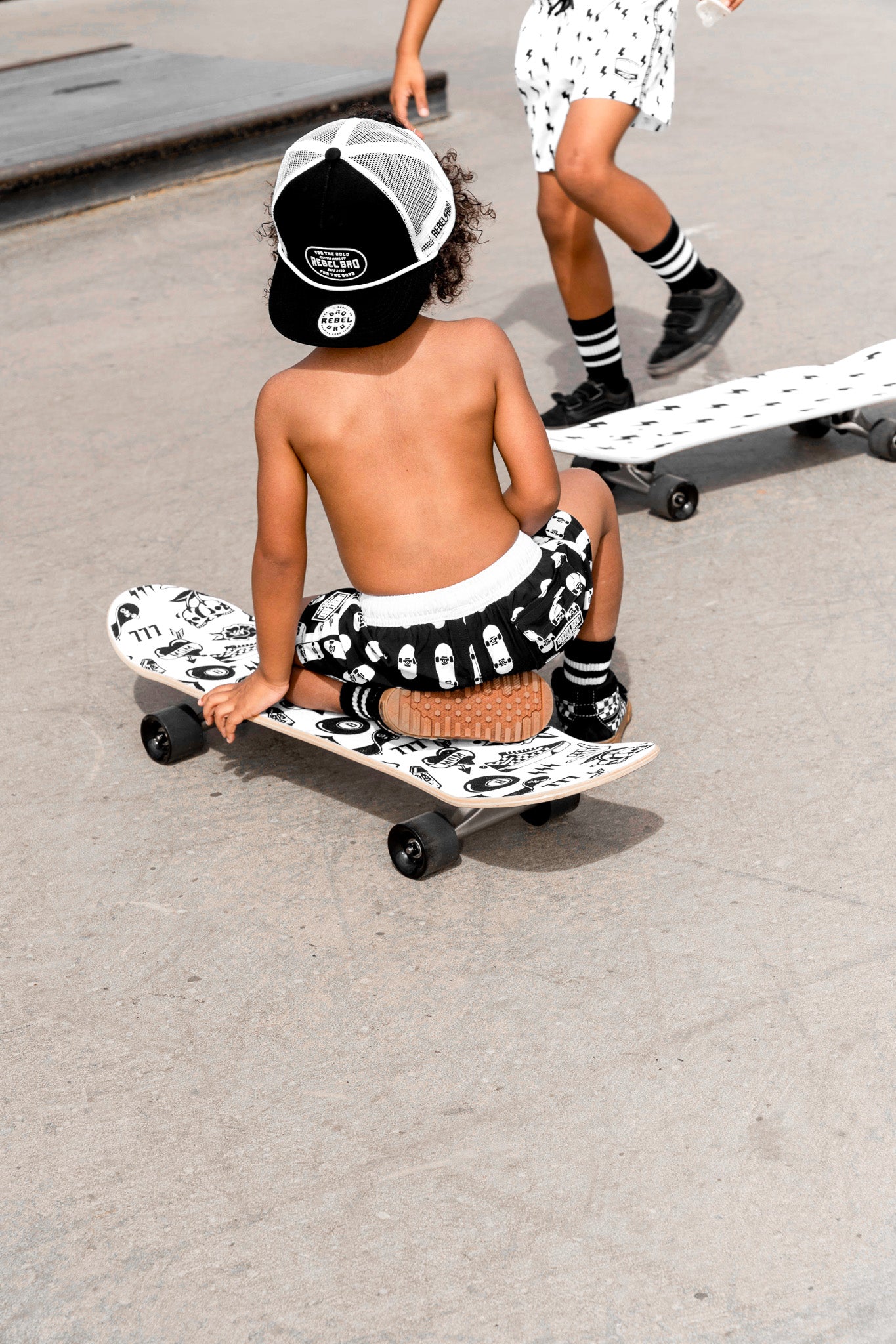 Hybrid Swim Trunks in Thrasher