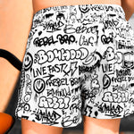 Hybrid Swim Trunks in Urban Drip - Rebel Bro