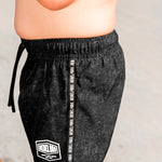 Hybrid Swim Trunks in Midnight Tide - Rebel Bro